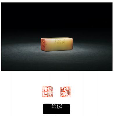 陈巨来刻芙蓉石赵叔孺自用两面印