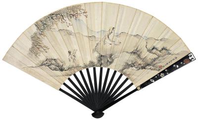 真然（1816～1884）高士图