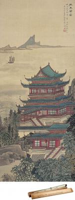吴淑娟（1853～1931）滕王阁图