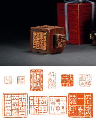 黄花梨套印