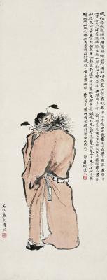 陆恢（1851～1920）钟馗图